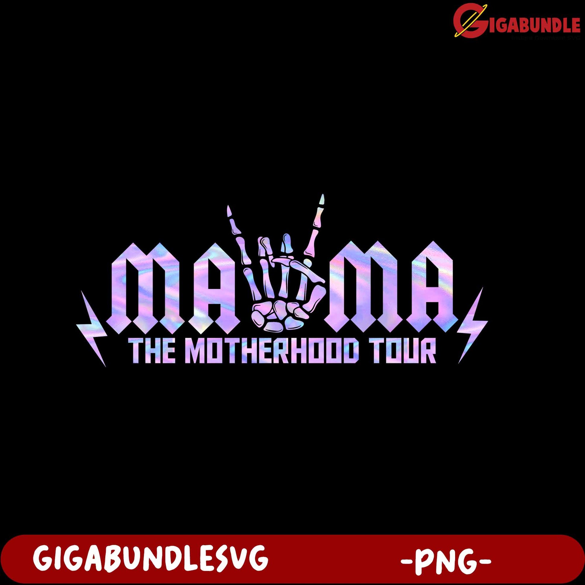 MaMa The Motherhood Tour PNG Graphic for Cool Moms Merchandise