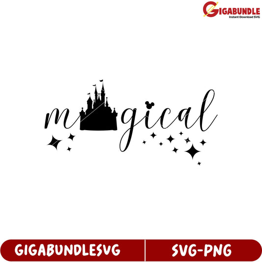 Magical Castle SVG Design for Crafts and Creative Projects Online