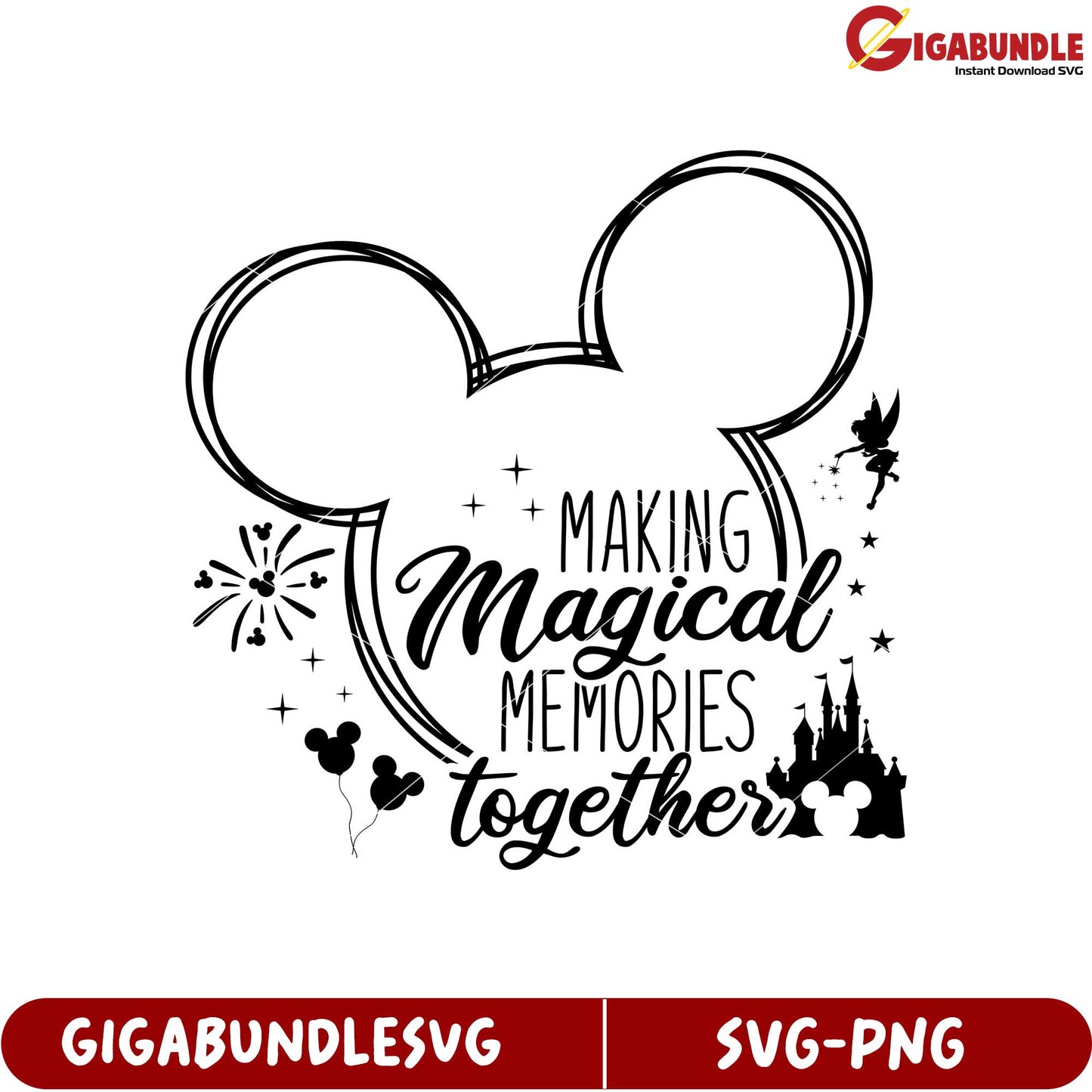 Magical Memories Together SVG Design for Family and Friends Fun