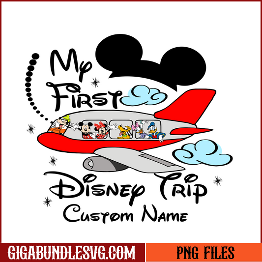 My First Disney Trip Custom Name