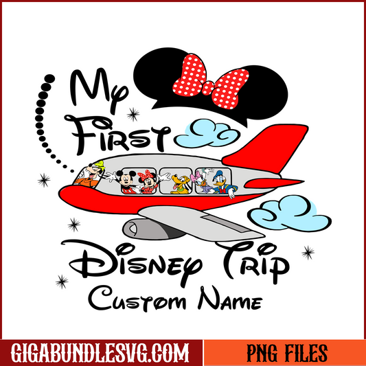 My First Disney Trip Custom Name 