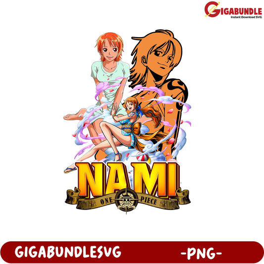 Nami One Piece PNG Graphic for Fans and Collectors Online