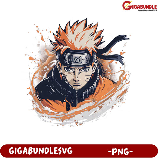 Naruto Anime Character Art PNG Download for Fans and Collectors
