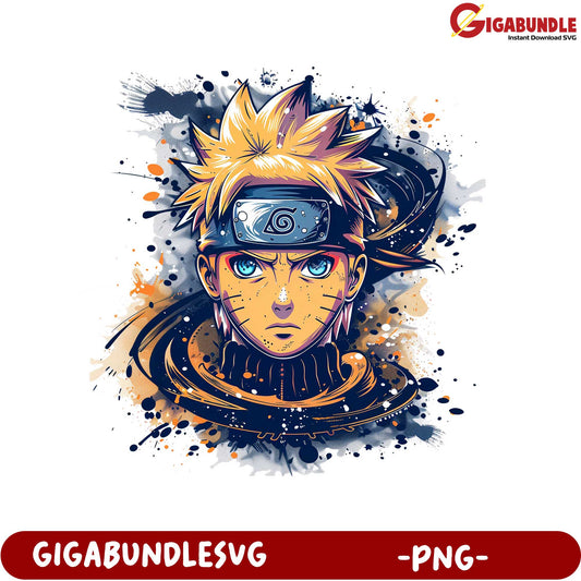 Naruto Art Illustration PNG Download for Fans and Collectors