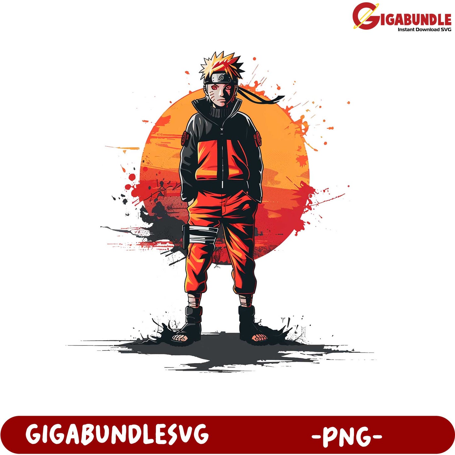Naruto Character Art Downloadable PNG Format for Fans