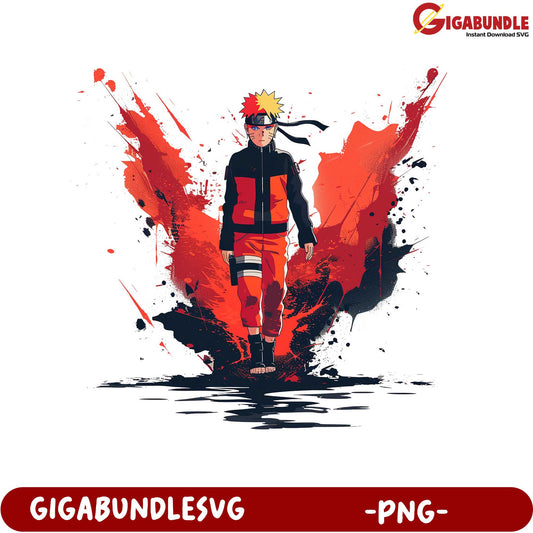 Naruto Character Art PNG Download for Fans and Collectors