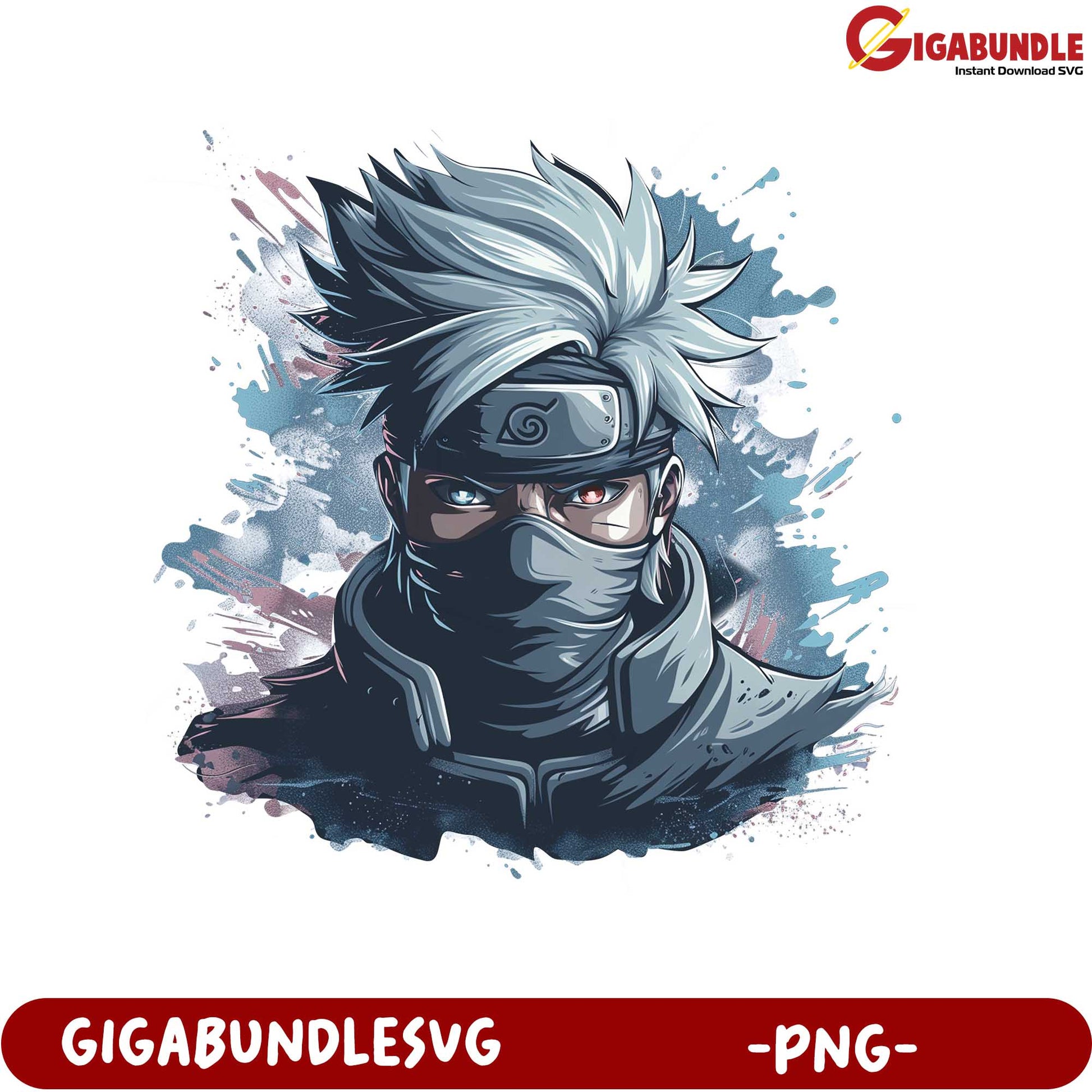Ninja Character Art PNG Downloadable Digital Illustration Image