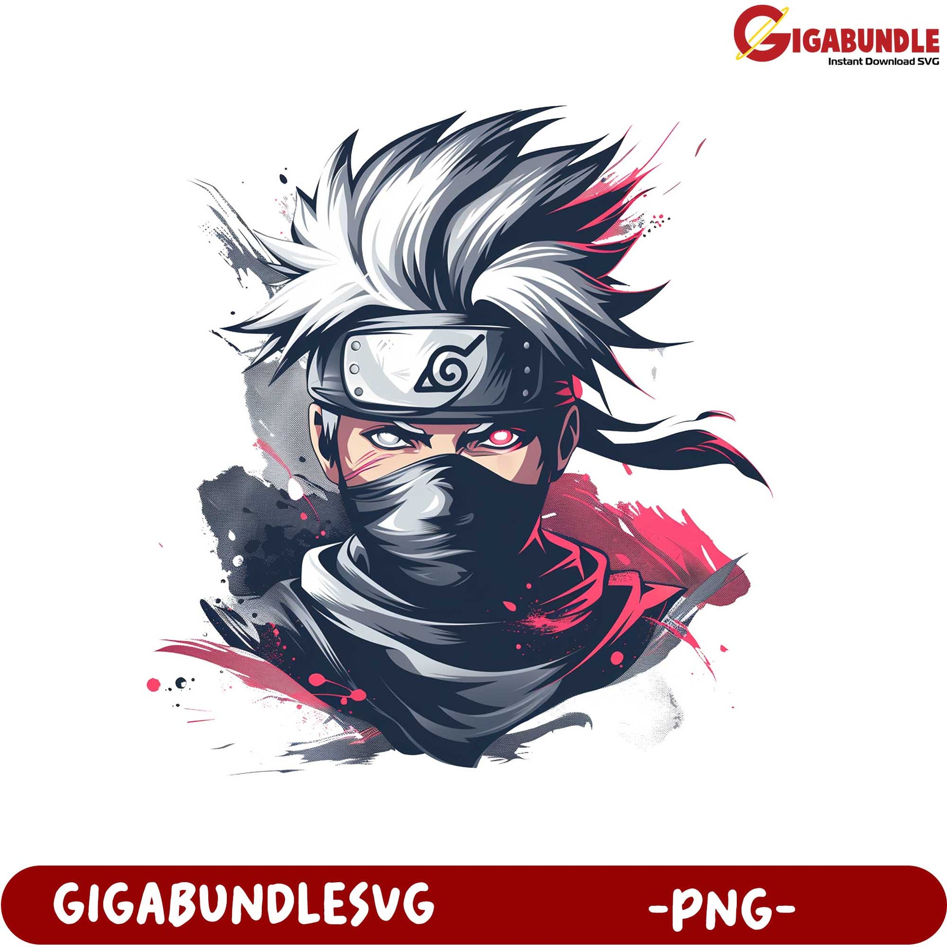 Ninja Character Illustration PNG Art for Downloadable Use