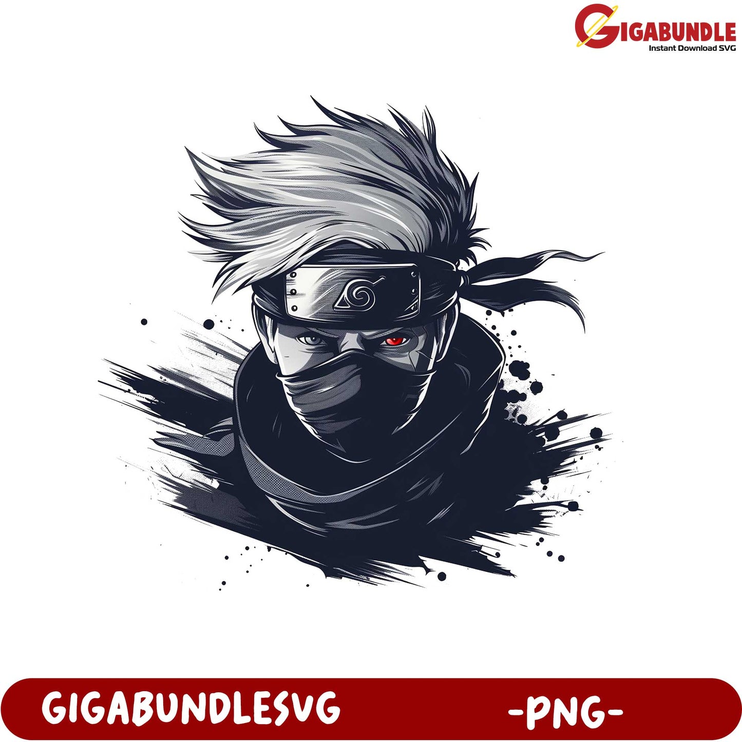 Ninja Character Illustration PNG High Quality Digital Art Download