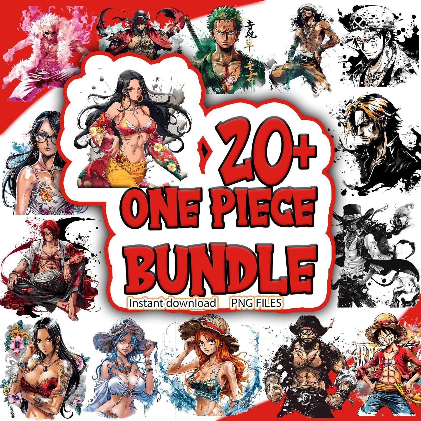 New Tatoo One Piece Bundle, Anime Png