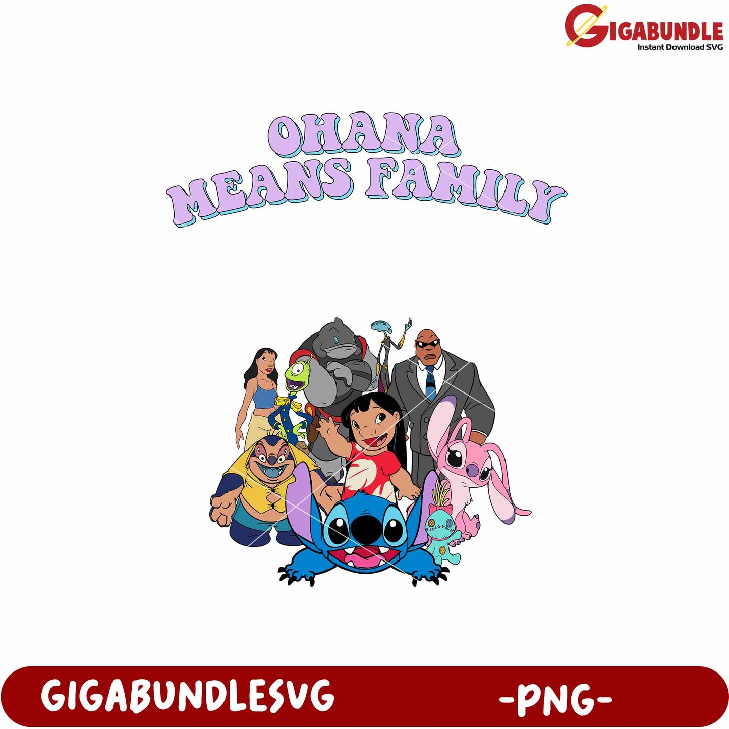 Ohana mean family pnglilo and stitch png, ohana quote png