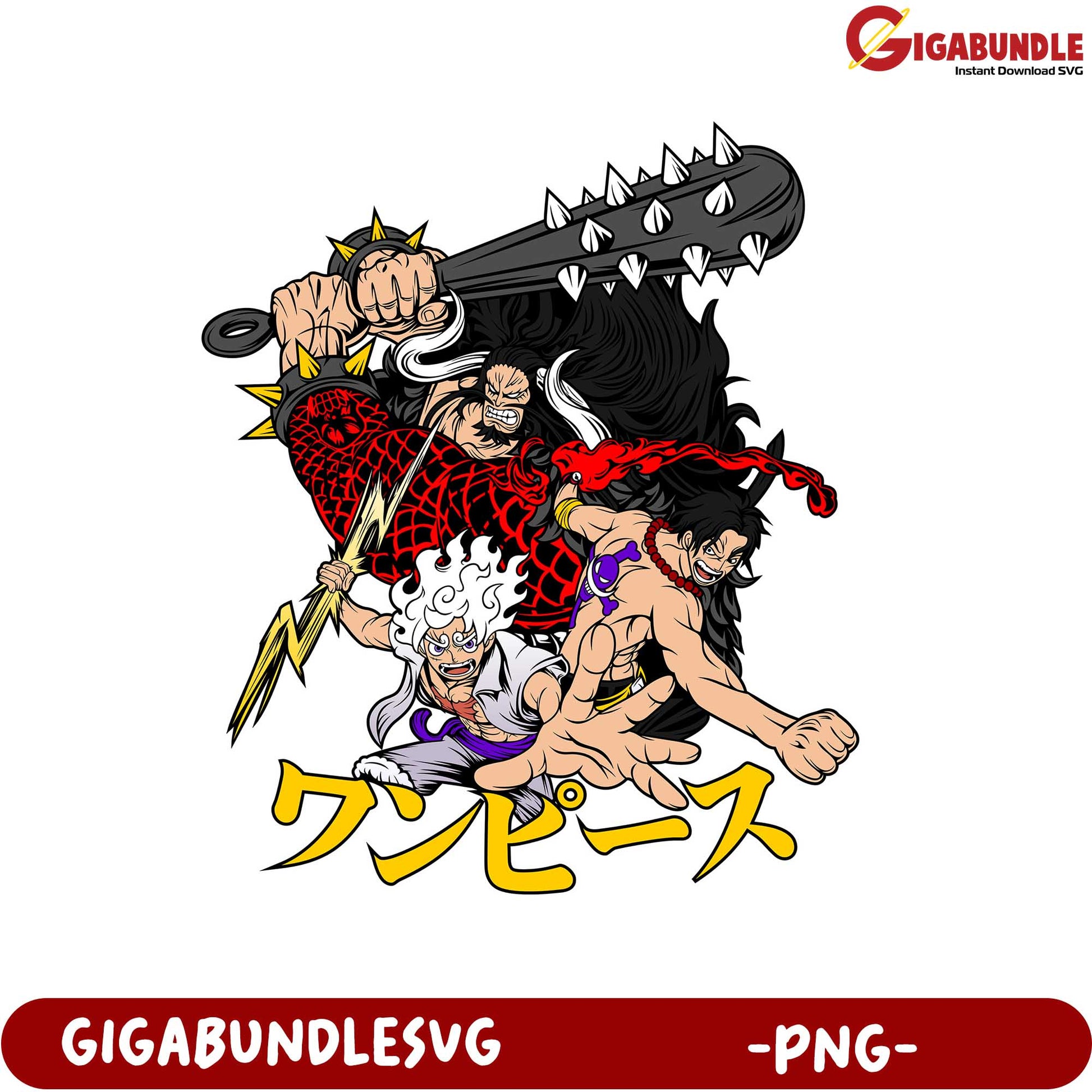 One Piece Character Art PNG Download for Fans and Collectors