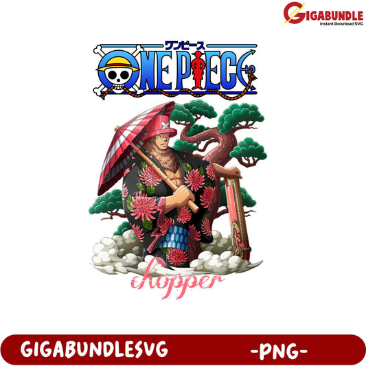 One Piece Chopper PNG Colorful Design for Fans and Collectors