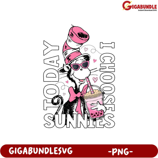 Option 1 (Focus on Character) Cat in the Hat Sunnies PNG