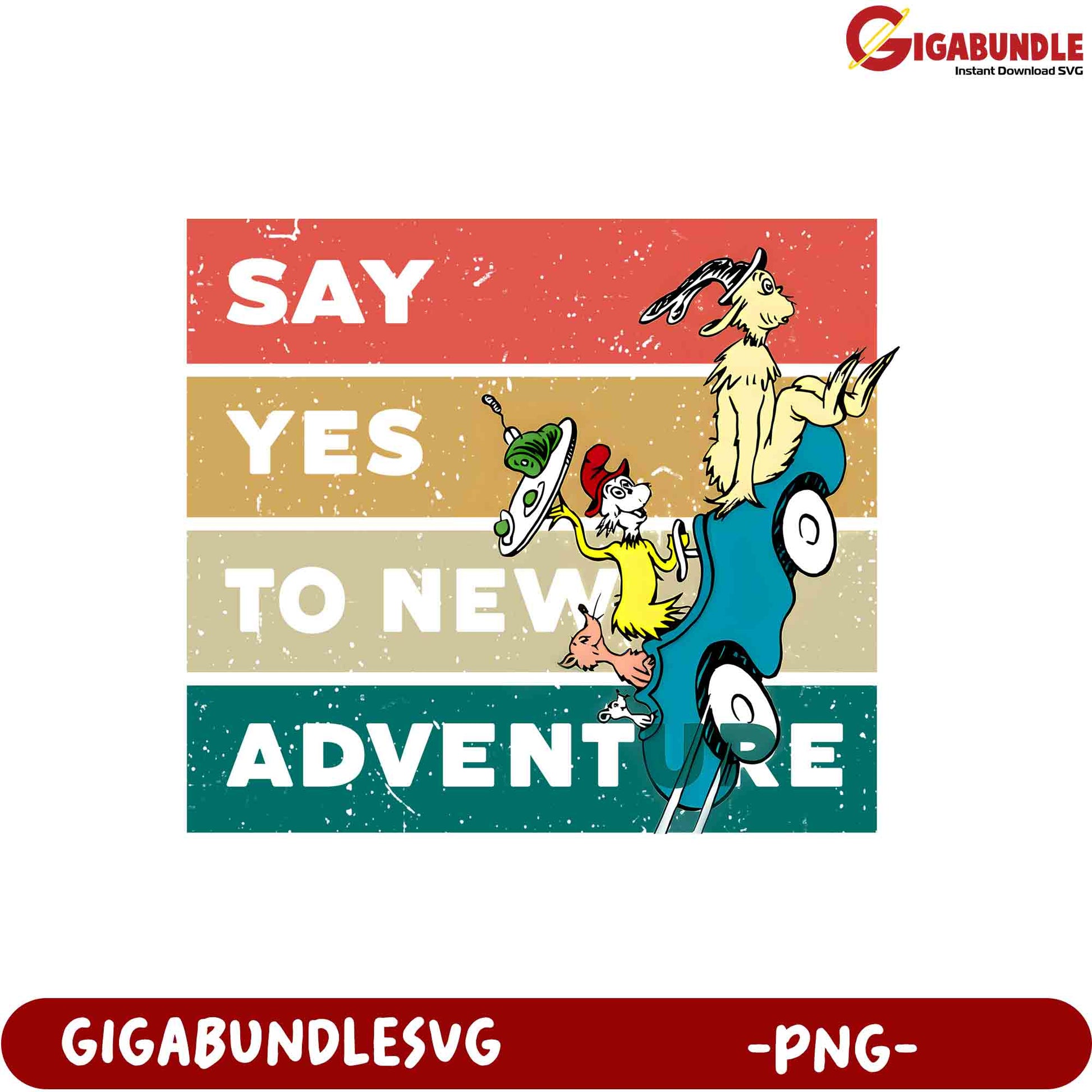 Option 1 (Focus on Keywords)  Say Yes to New Adventures PNG