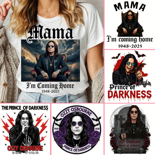 Ozzy Osbourne Memorial PNG, Prince of Darkness Png
