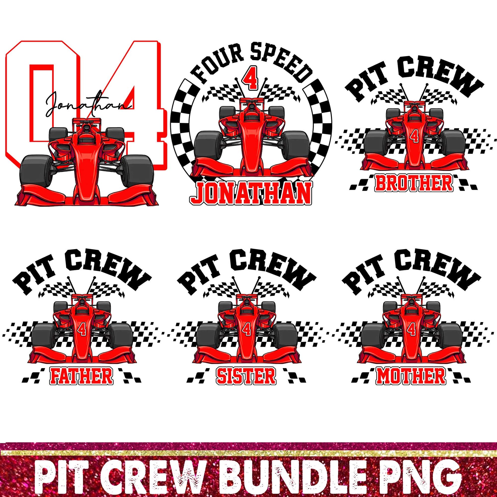 Pit Crew Bundle Png, Cars Lightning McQueen PNG