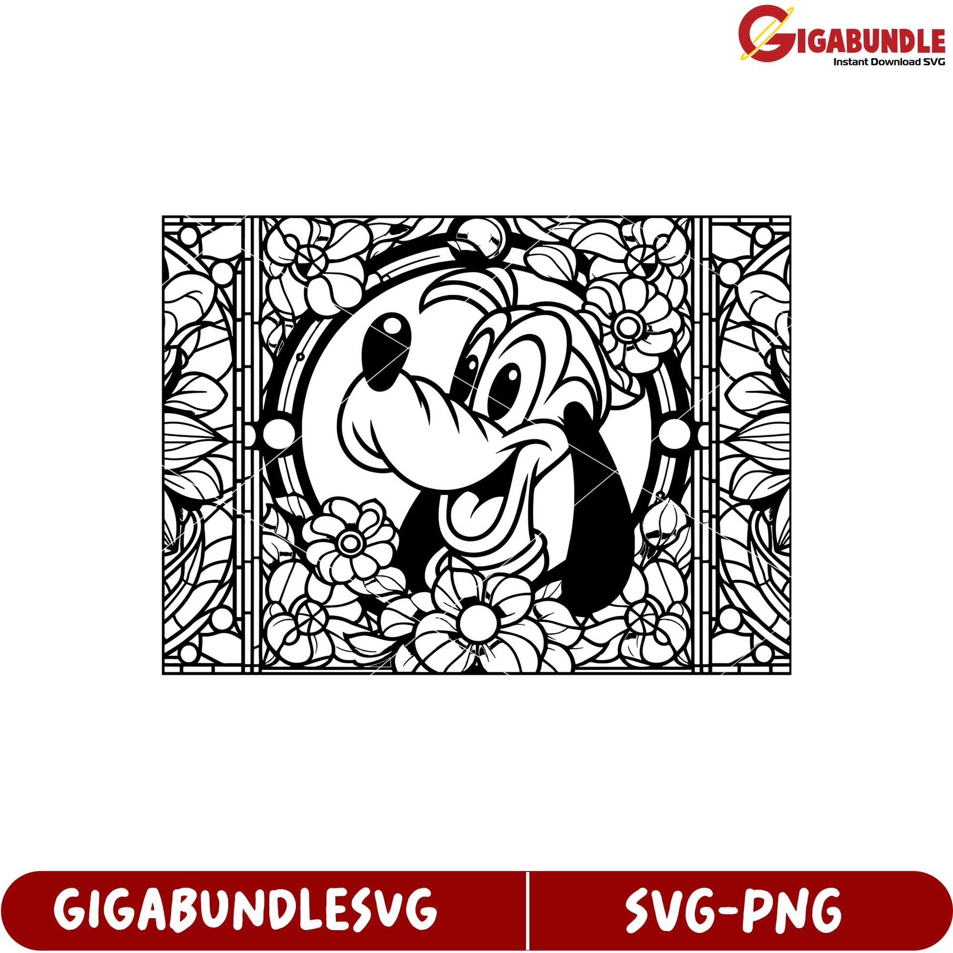 Playful Cartoon Character Floral SVG Design for Creative Projects