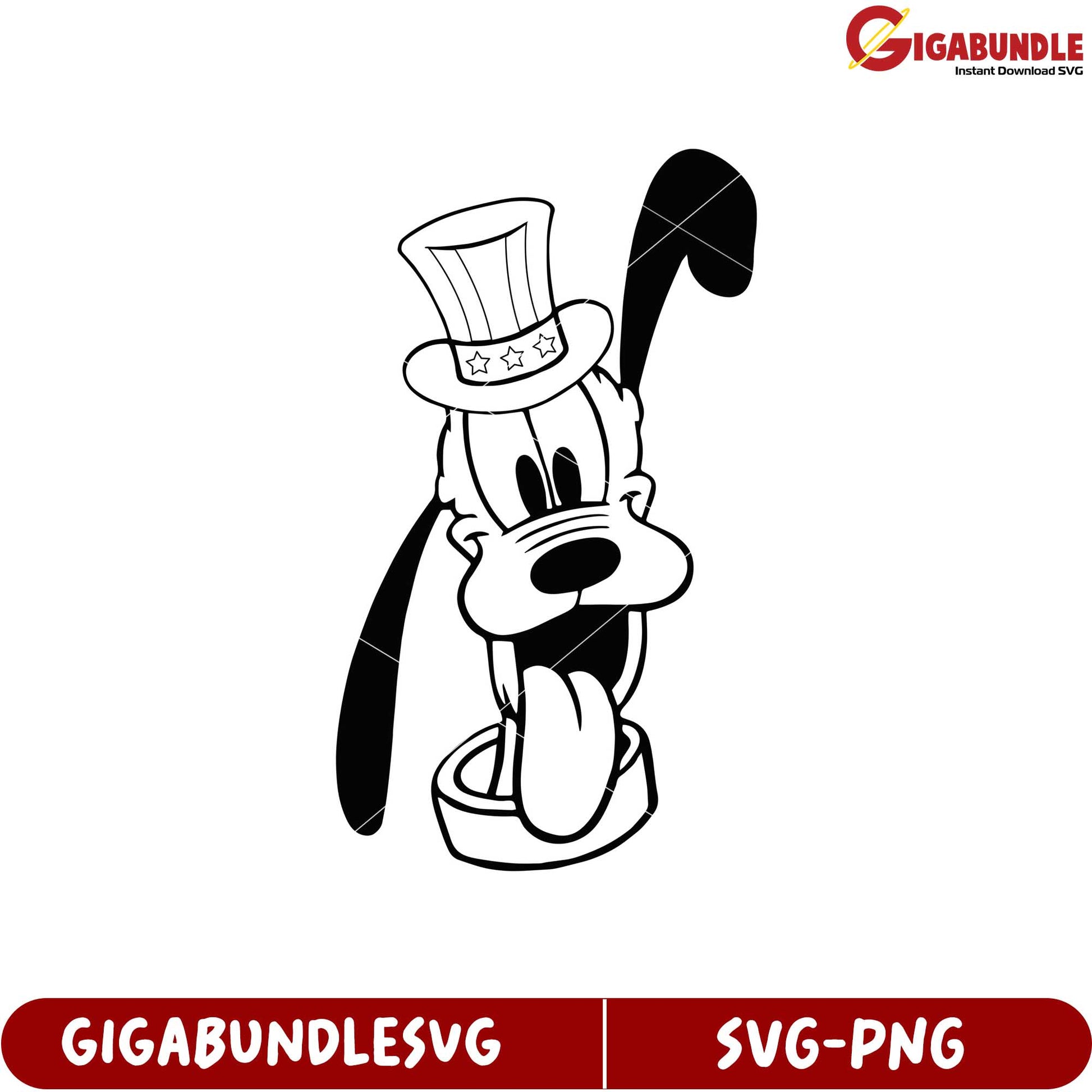Playful Cartoon Dog Character with Hat SVG Downloadable Image Design