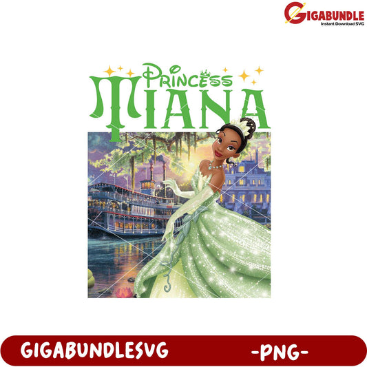 Princess Tiana PNG Image for Crafts and Decor Use