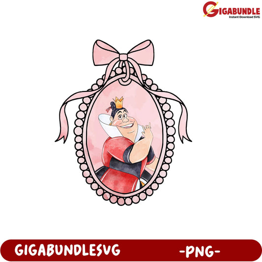 Queen Character PNG Art for Crafts and Creative Projects