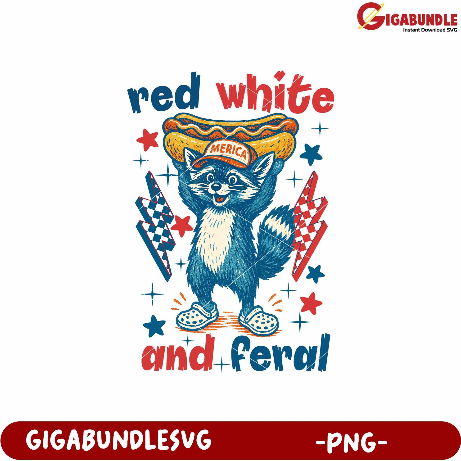 Red white and feral png, wild red white png, feral animal png