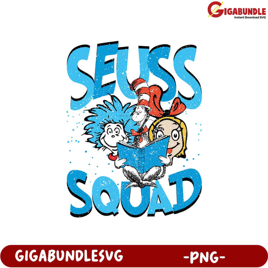 Seuss Squad PNG SVG Download