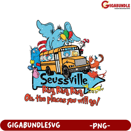 Seussville PNG Oh, the Places You'll Go!