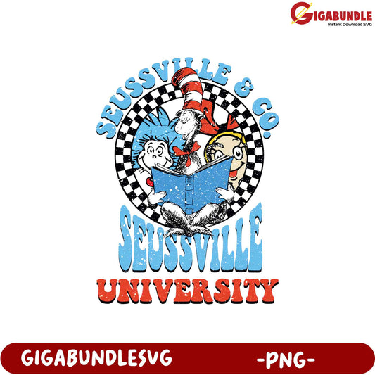 Seussville University PNG SVG Design