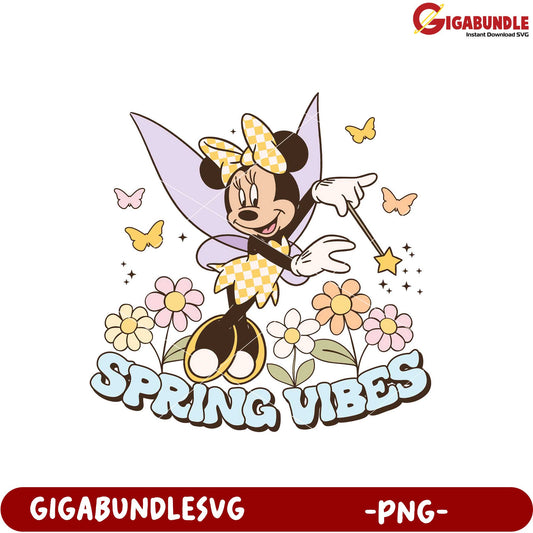 Spring Themed Character Art PNG Graphic Design Download