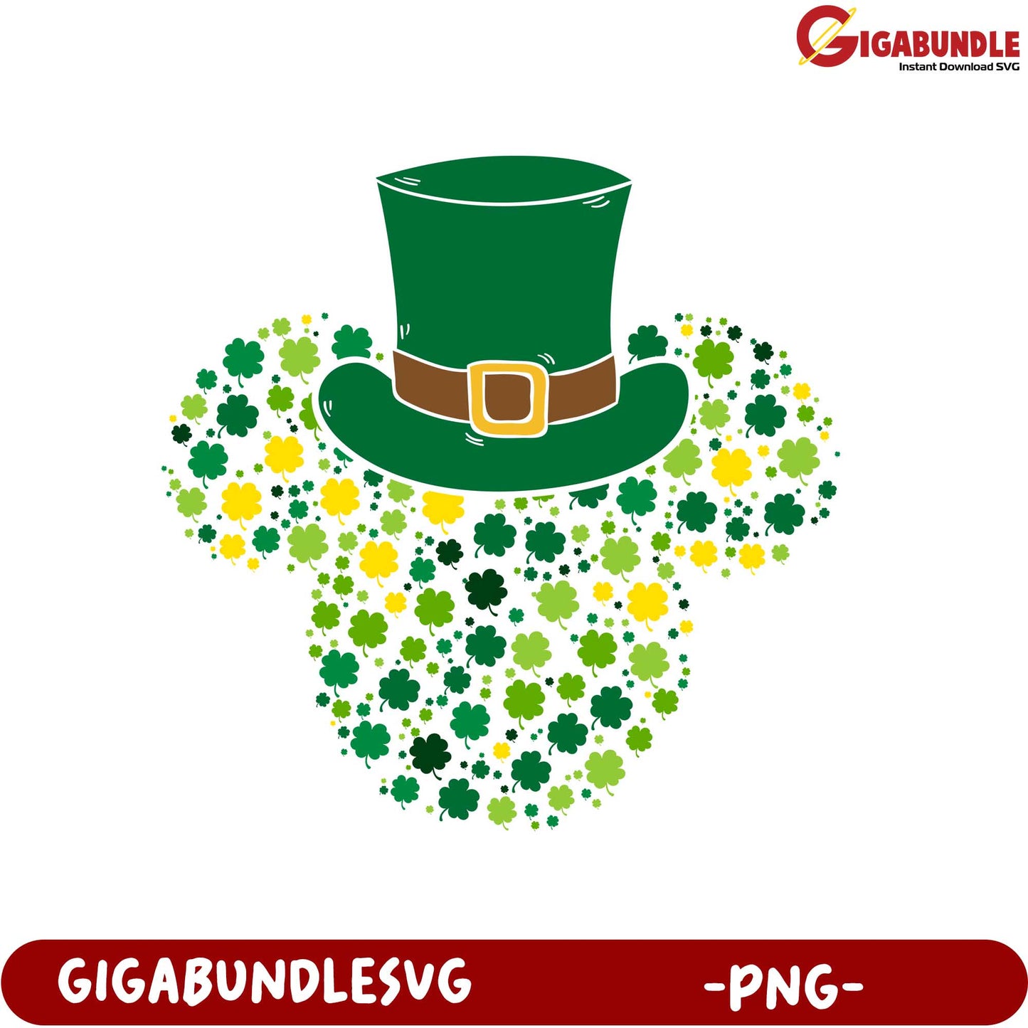 St. Patrick's Day Leprechaun Hat Design - PNG Format Download