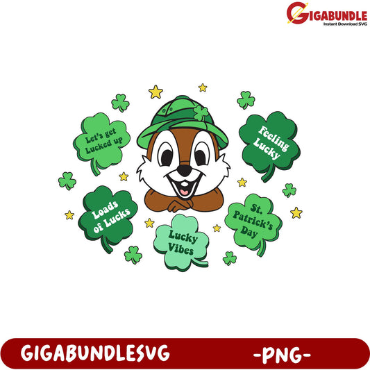 St. Patrick's Day Lucky Character PNG Design for Celebrations