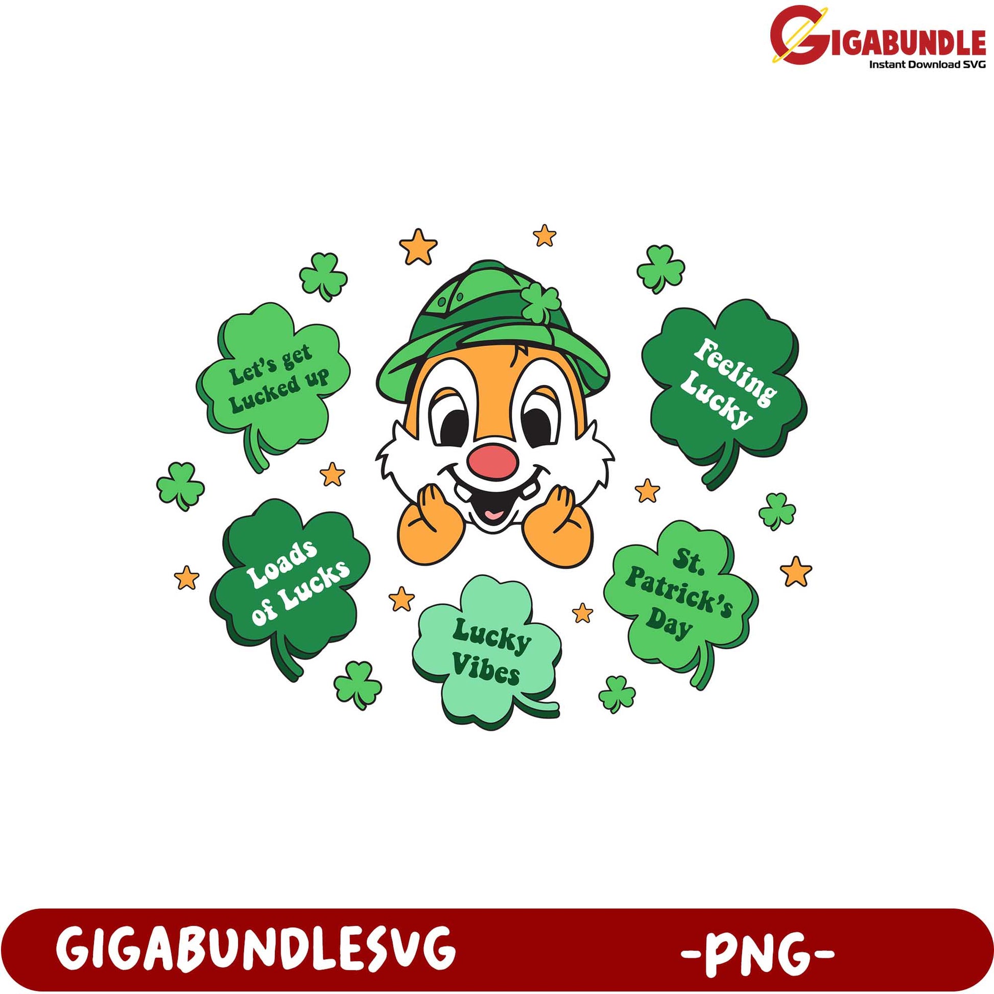 St. Patrick's Day PNG Graphic Lucky Vibes and Cheerful Design