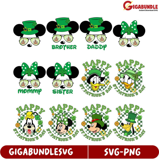 St. Patrick's Day SVG Bundle Fun Disney-Inspired Designs