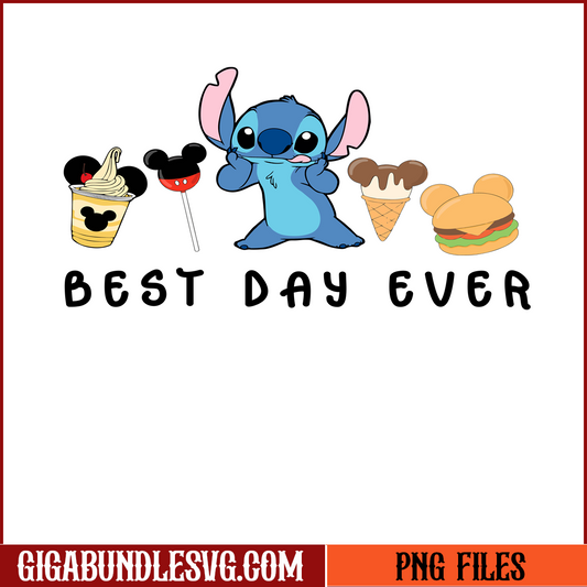 Best Day Ever Stitch & Lilo 