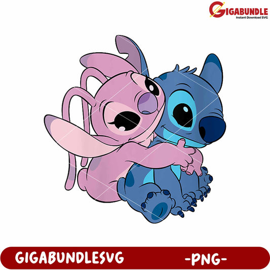Stitch and angel png, cute stitch png, lilo and stitch the movie png
