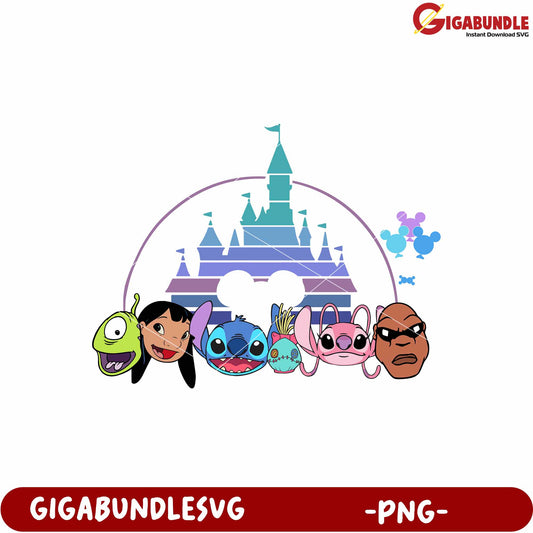 Stitch birthday boy png, lilo and stitch birthday png, disney characters png