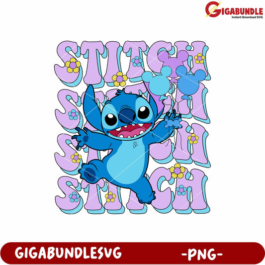 Stitch dancing png, lilo and stitch the movie png, disney character png