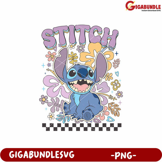 Stitch in the movie cute design png, lilo and stitch png, disney cartoon png