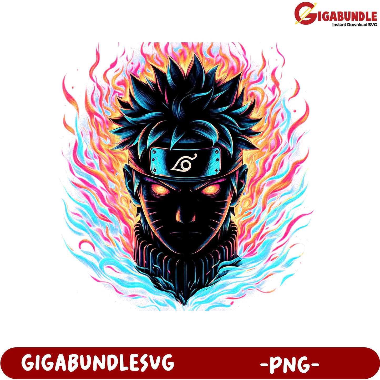Stylish Ninja Character Art PNG for Gaming and Anime Lovers
