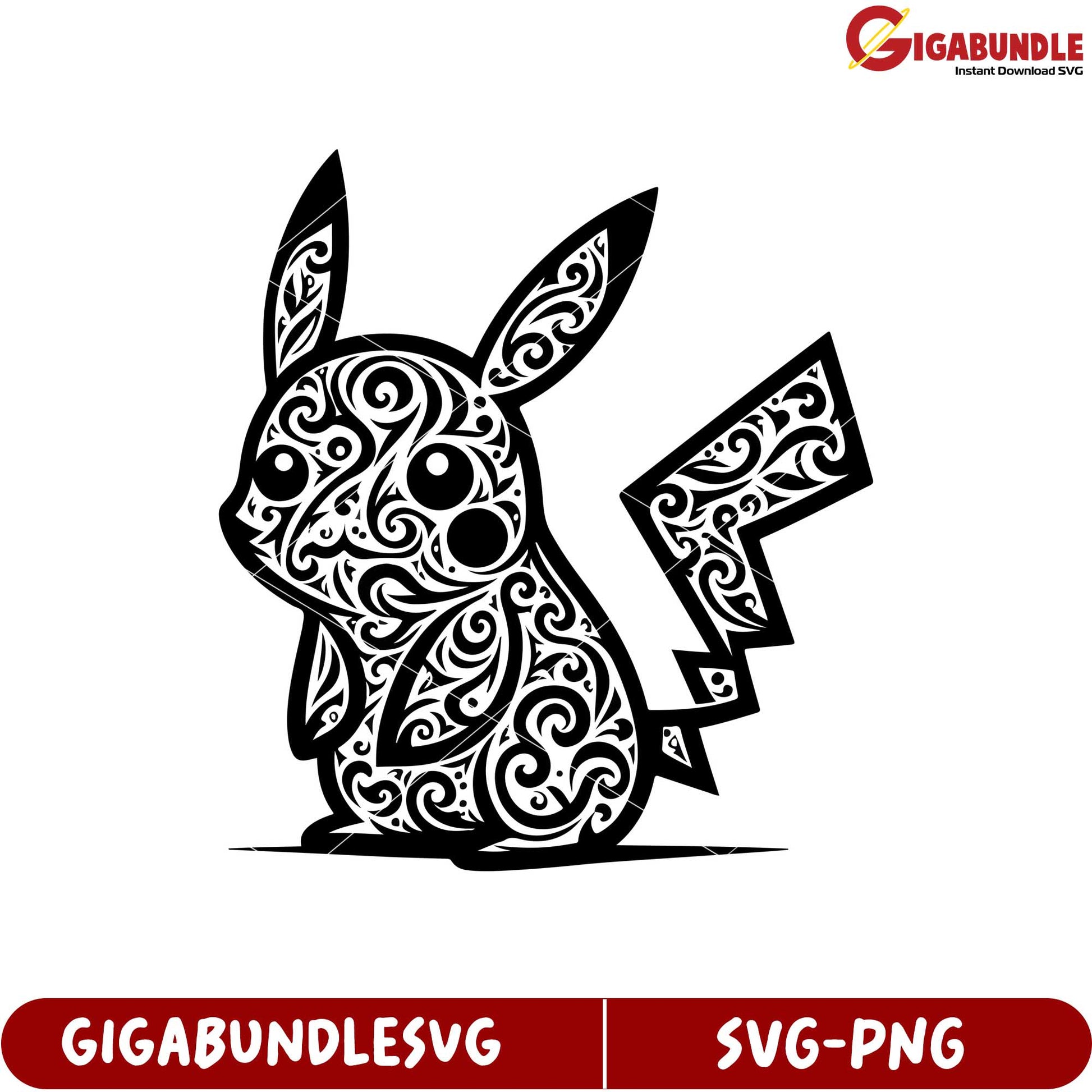 Stylish Pikachu SVG Art for Creative Projects and Crafters Online