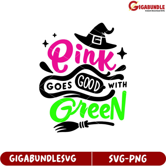 Stylish Pink and Green Quote SVG Design for Creative Projects
