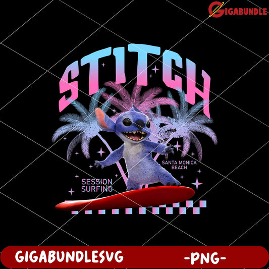 Surfing stitch png, funny stitch memes png, lilo and stitch the movie png