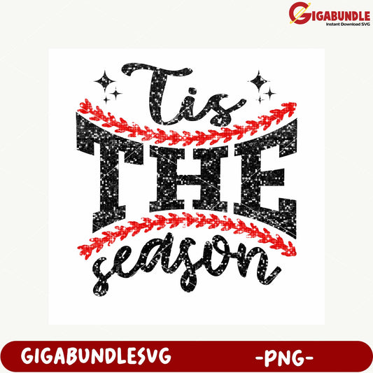 Tis the Season Holiday PNG Art for Festive Decor