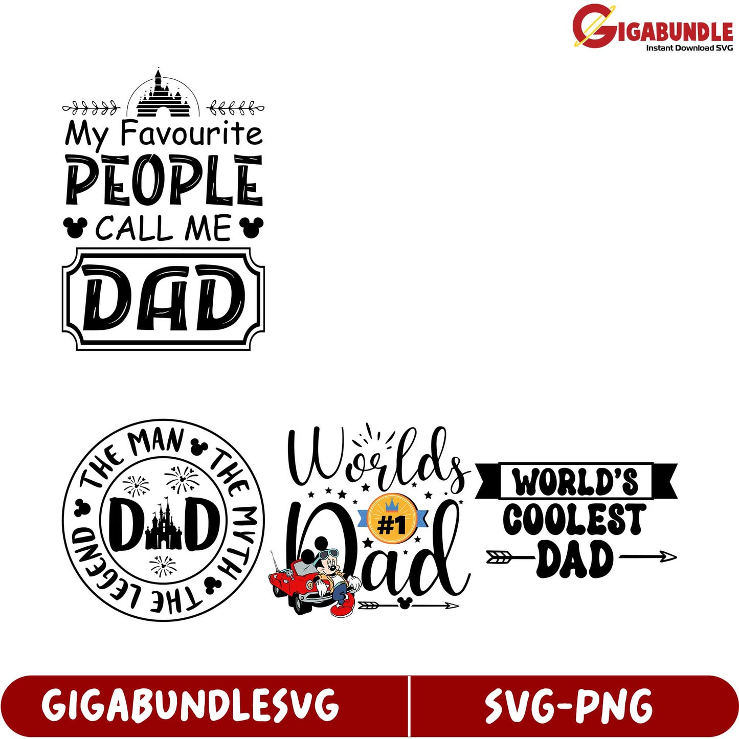 Title Fun SVG Bundle for Dads Unique Designs for Every Occasion