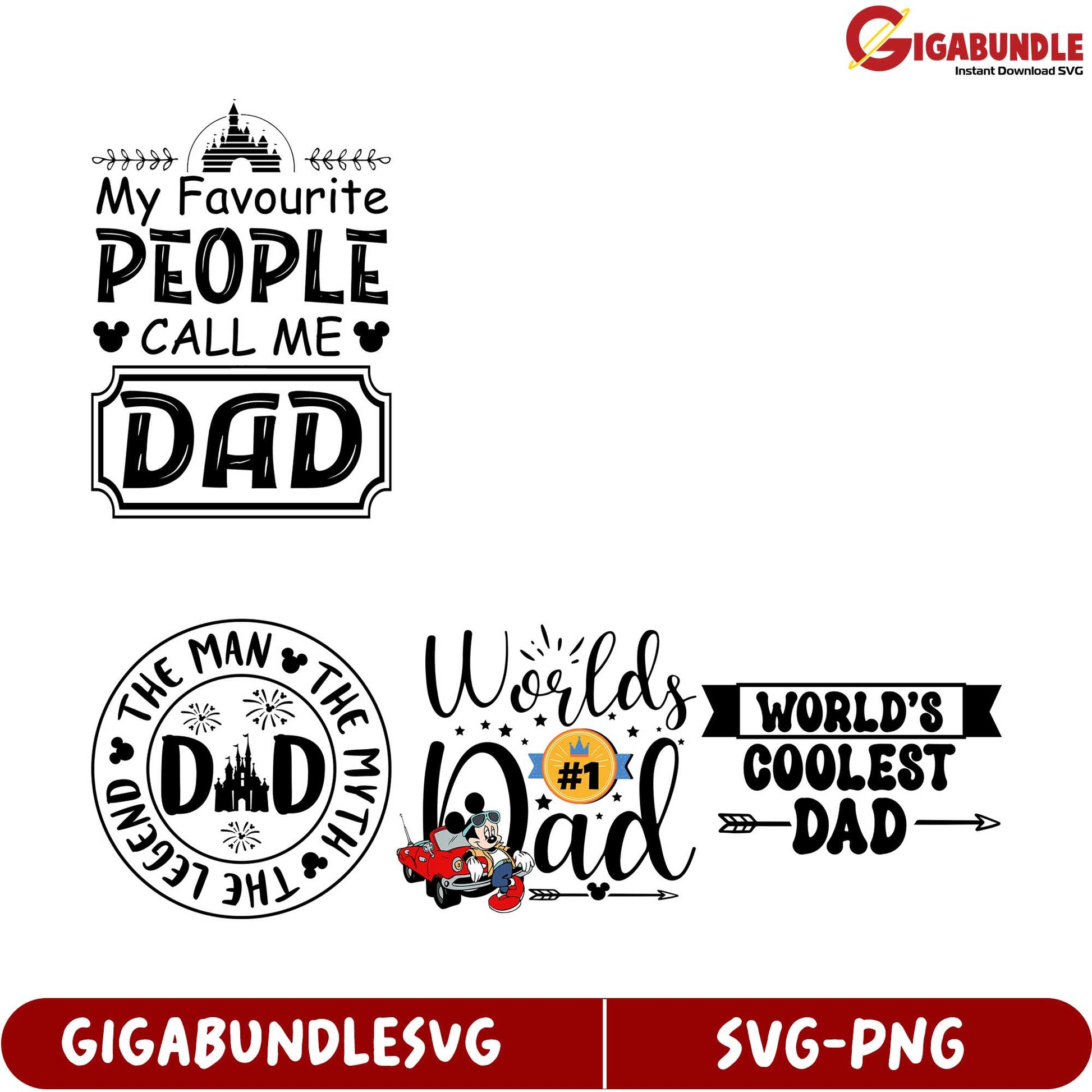 Title Fun SVG Bundle for Dads Unique Designs for Every Occasion