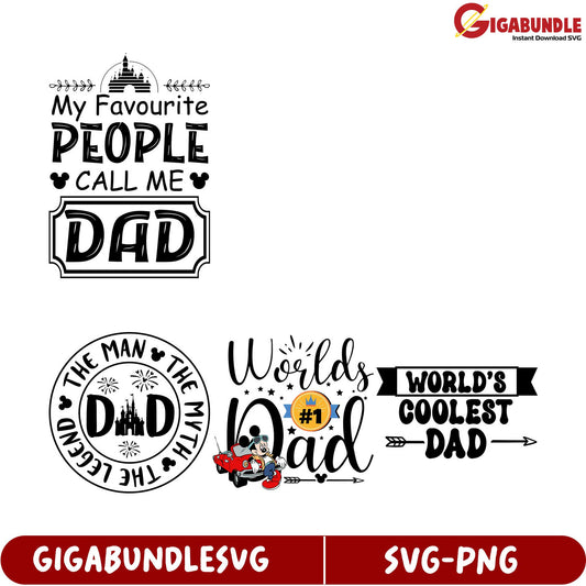 Title Fun SVG Bundle for Dads Unique Designs for Every Occasion
