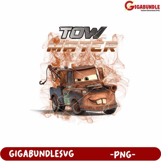 Tow mater png, cars disney png, pixar tow truck png
