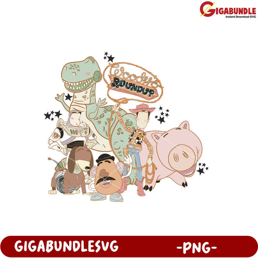 Toy Story Adventure PNG Graphic for Creative Projects