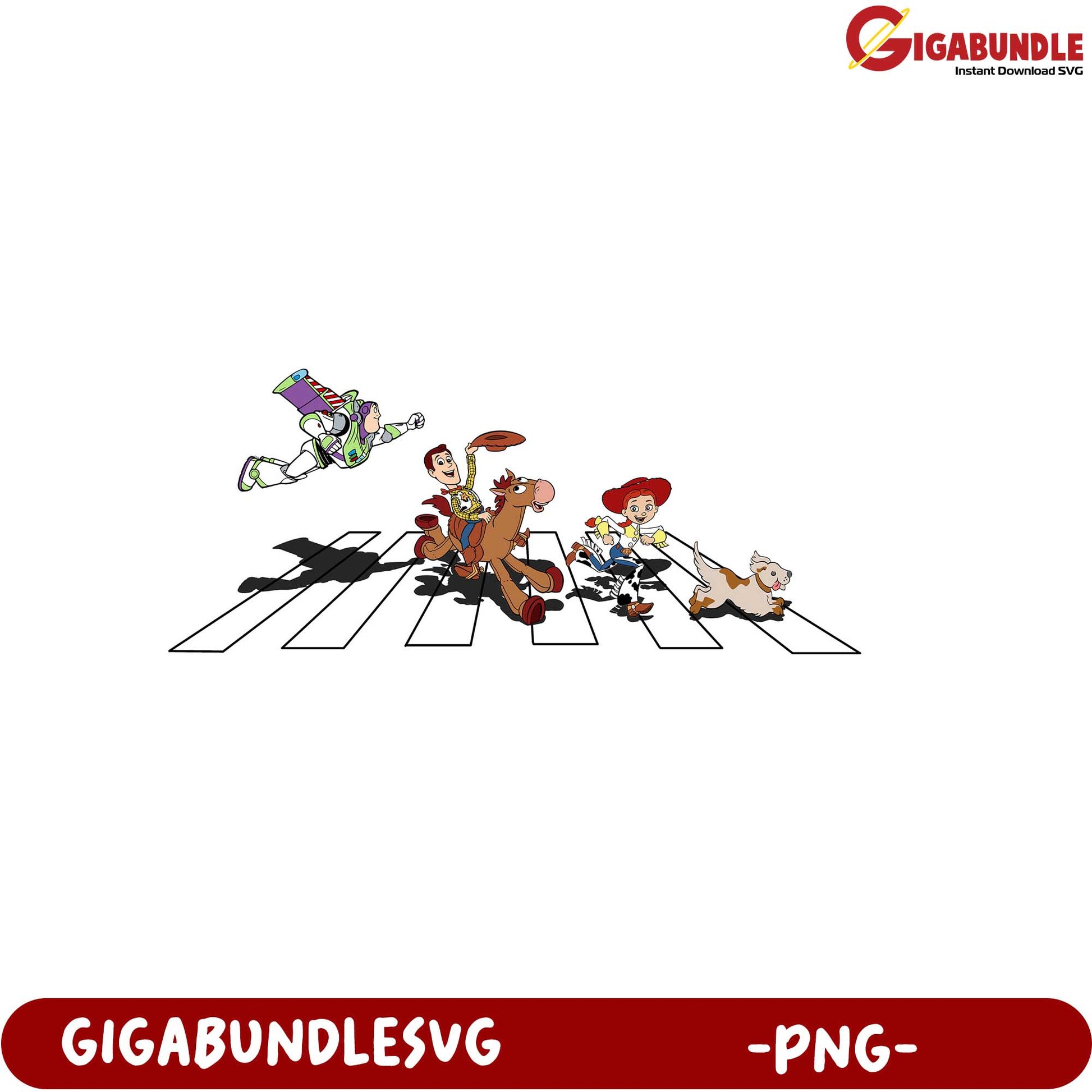 Toy Story Characters on Playful Adventure PNG Image Download